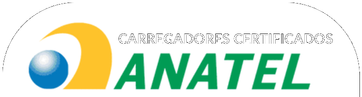 Selo de certificação Anatel dos carregadores SuperTotem